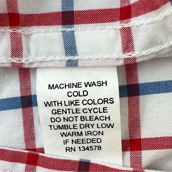 Like New Whale Shirt Button Down Vineyard Vines 100% Cotton Boys Medium - Picture 8 of 9